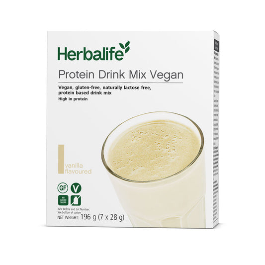 Protein Drink Mix Vegan Sachets Vanilla Flavoured 196 g (7 x 28 g)